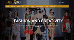 Desktop Screenshot of glitzfolio.com